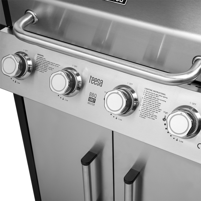 GRILL GAZ 5 ARZATOARE BBQ 5007 MASTER GRILL TEESA [8]