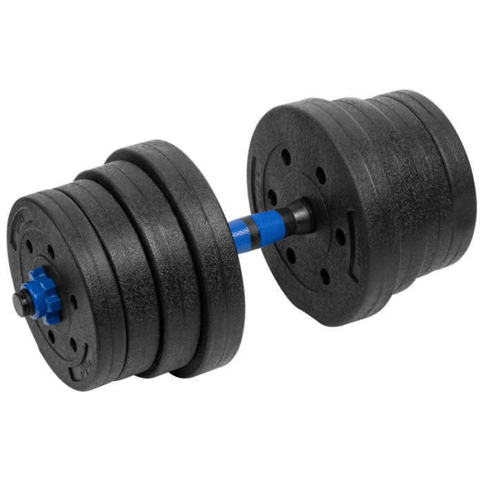 HALTERE REGLABILE CU CONECTOR 2 X 15 KG REBEL ACTIVE [4]