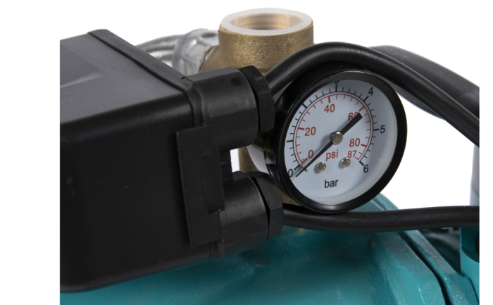 Hidrofor Detoolz 0.75 kW, debit 3300l/h, inaltime de pompare 45m, carcasa pompa fonta, volum butelie 24 litri [5]