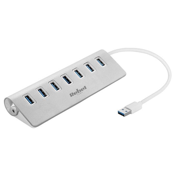 HUB USB 3.0 7 PORTURI REBEL [4]