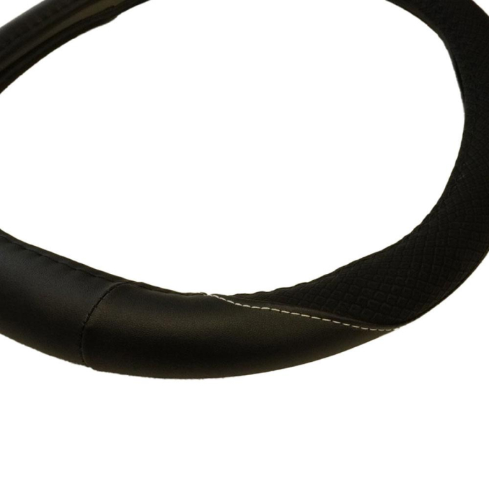 HUSA VOLAN PIELE ECOLOGICA NEGRU 37- 39 CM UMBRELLA [3]
