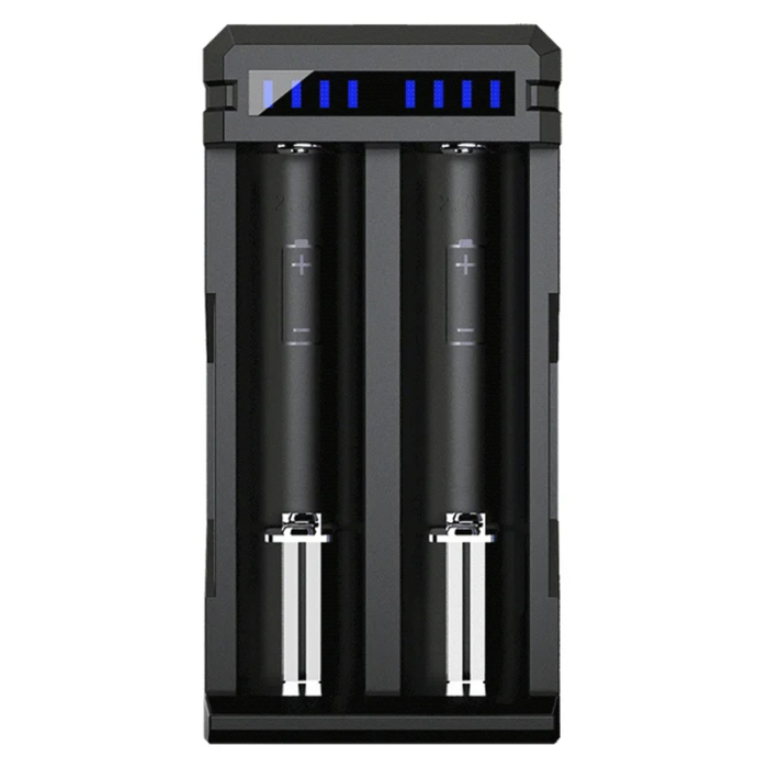 INCARCATOR ACUMULATORI 3.7V USB-C SC2 XTAR [2]