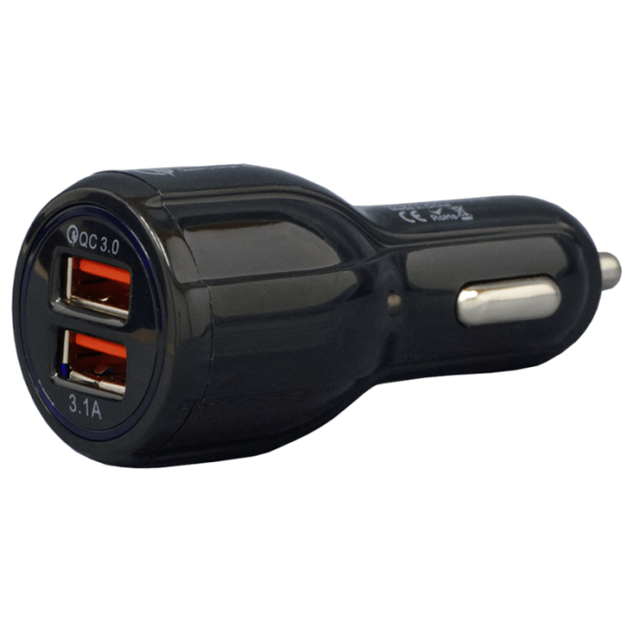 INCARCATOR AUTO 33W USB QC 3.0 18W + USB 15W [4]