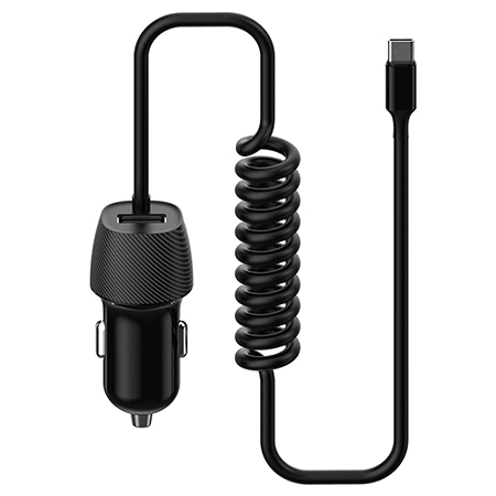 INCARCATOR AUTO CABLU SPIRALAT 3.4A TYPE C [1]