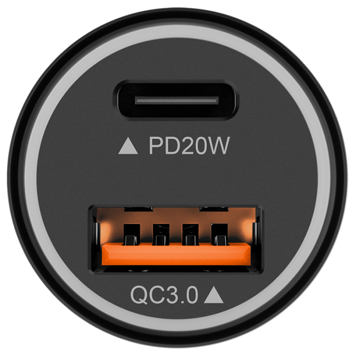 INCARCATOR AUTO USB-A / TYPE C QC PD 38W KRUGER&MATZ [5]