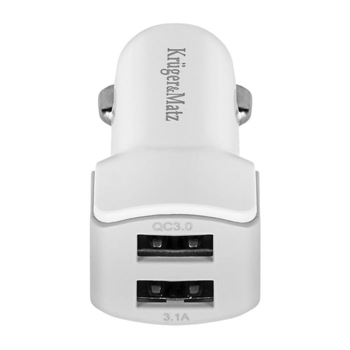 INCARCATOR AUTO USB DUAL 2.1A SI 1A K&M [4]