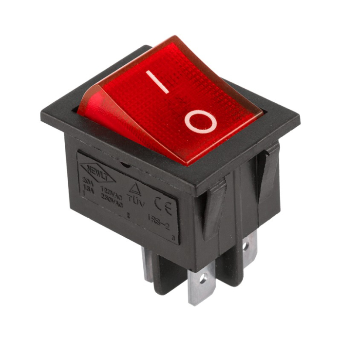 INTRERUPATOR ON/OFF IRS-201-1A ROSU [2]
