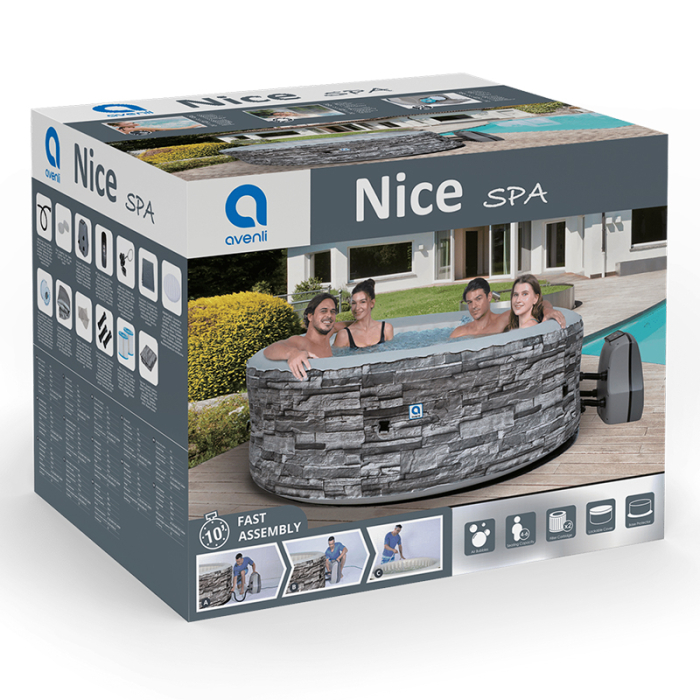 JACUZZI GONFLABIL PISCINA SPA 204X70 [10]