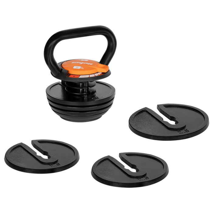 KETTLE BELL AJUSTABIL 6 TALERE 2.3-9KG REBEL ACTIVE [4]