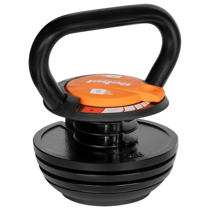 KETTLE BELL AJUSTABIL 6 TALERE 2.3-9KG REBEL ACTIVE [5]