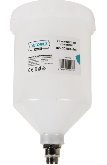 Kit accesorii aer comprimat Detoolz, 5 piese [2]