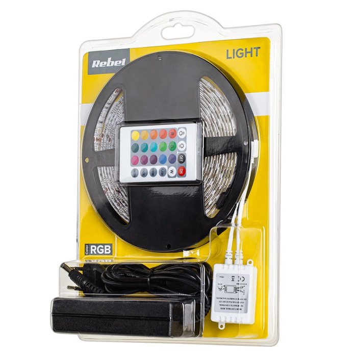 KIT BANDA LED RGB CONTROLLER SI ALIMENTATOR REBEL [4]