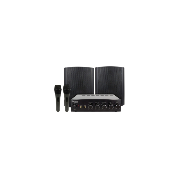 KIT KARAOKE AMPLIFICATOR 2X30W BOXE SI MICROFON [2]