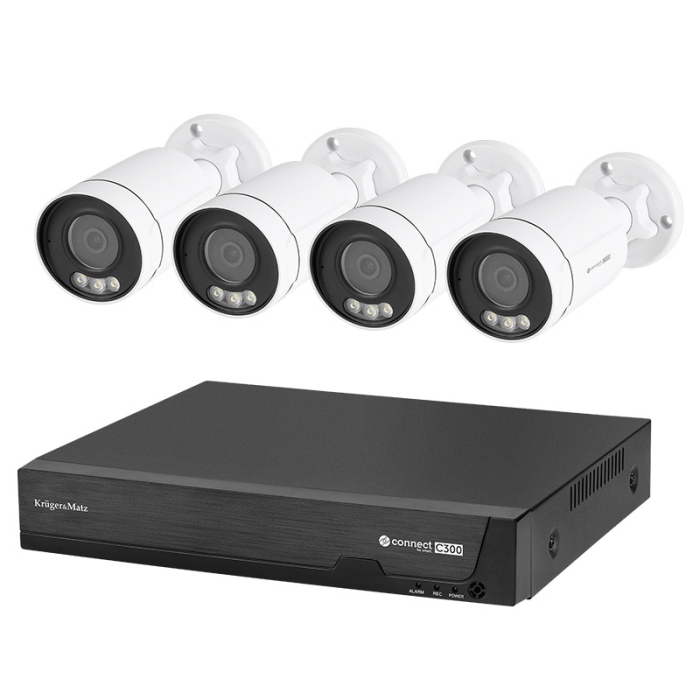 KIT SUPRAVEGHERE WIFI CONNECT C300 TUYA KRUGER&MATZ [2]