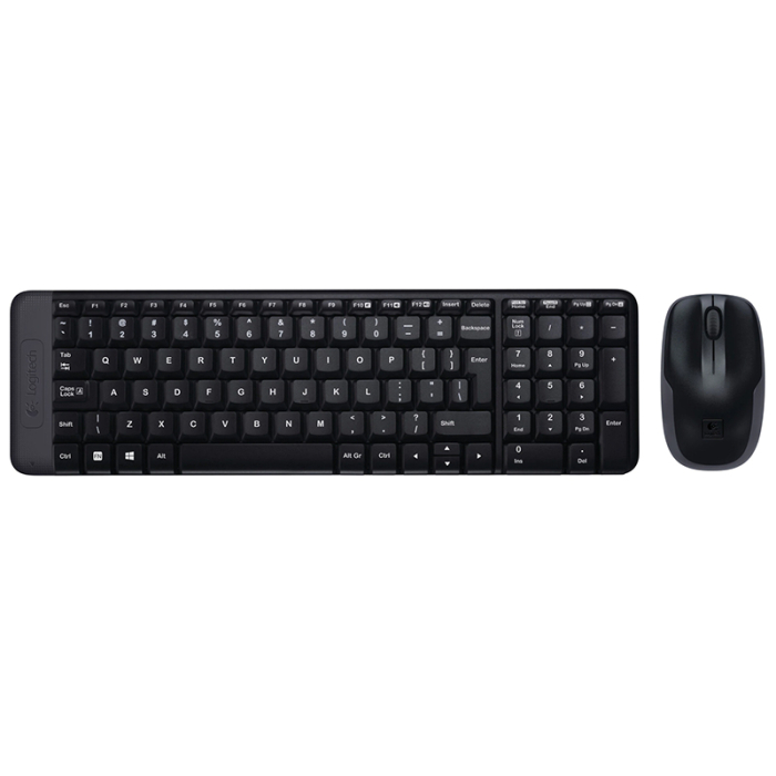 KIT TASTATURA SI MOUSE WIRELESS MK220 LOGITECH [2]