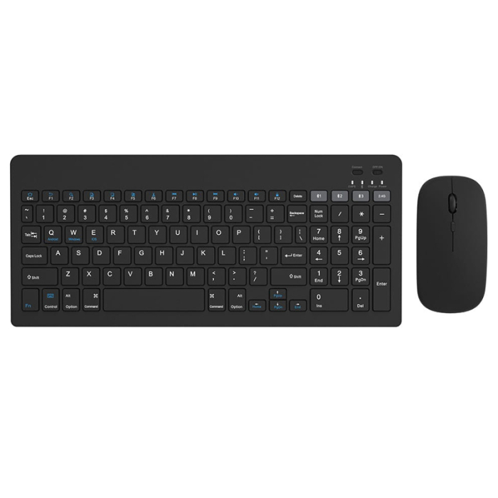 KIT TASTATURA SI MOUSE WIRELESS NEGRU OMEGA [2]
