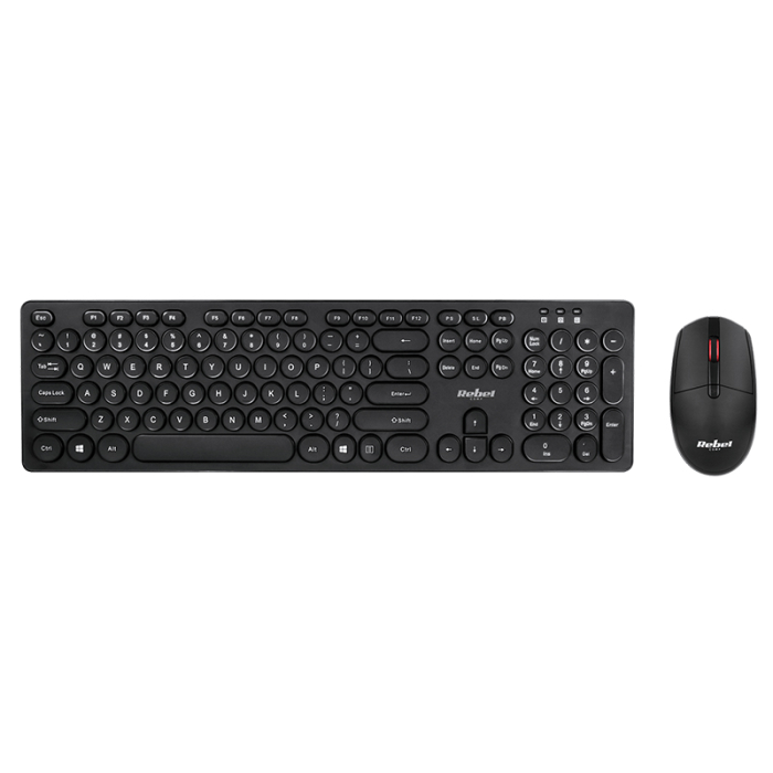 KIT TASTATURA SI MOUSE WIRELESS WS400 REBEL [2]