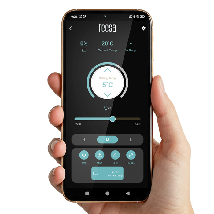LADA FRIGORIFICA PROFESIONALA CU COMPRESOR 50L TEESA [3]