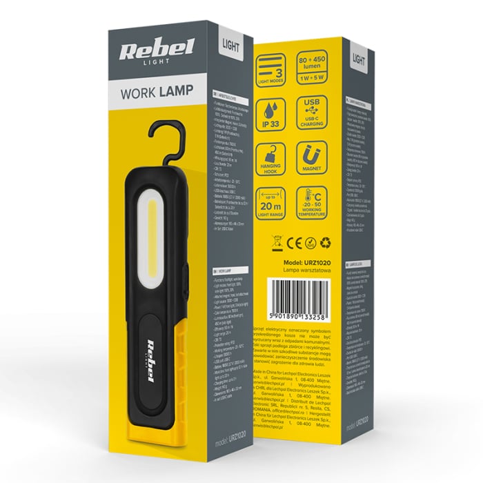 LAMPA ATELIER 1W+5W IP33 REBEL [7]