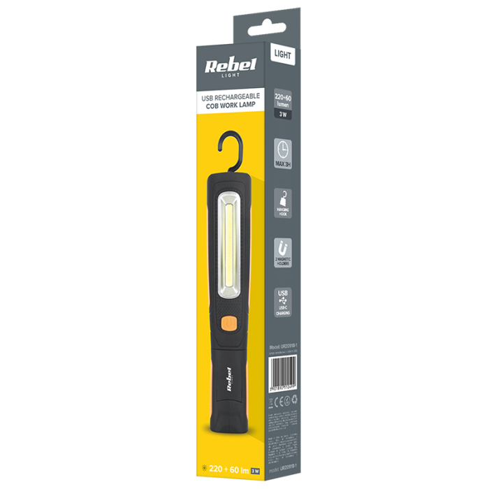 LAMPA ATELIER LED COB INCARCARE USB [7]