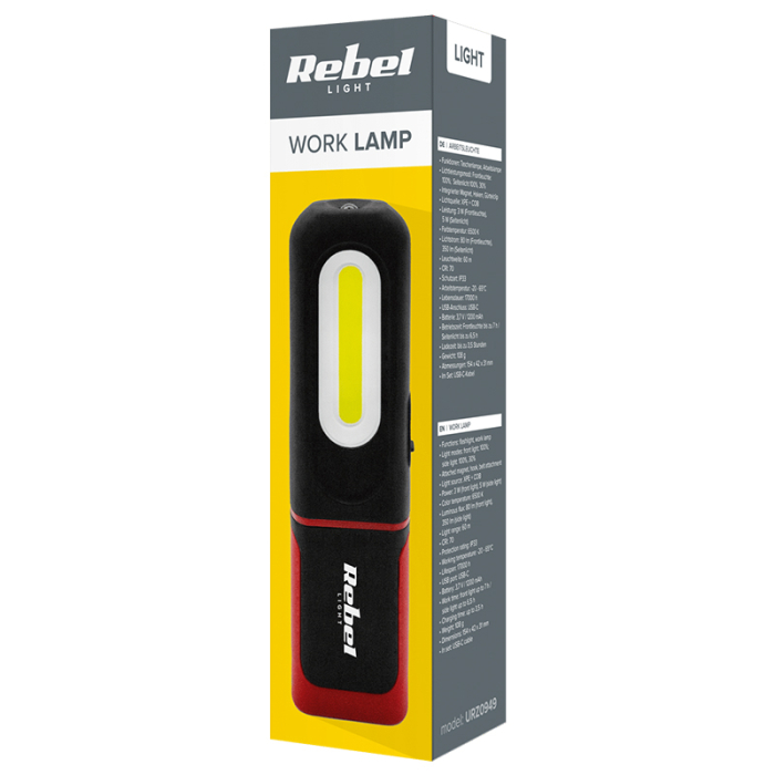 LAMPA ATELIER XPE + COB REBEL [8]