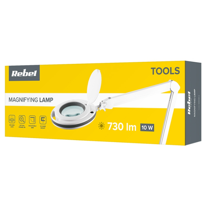 LAMPA CU LUPA 5 DIOPTRII 10W REBEL [4]