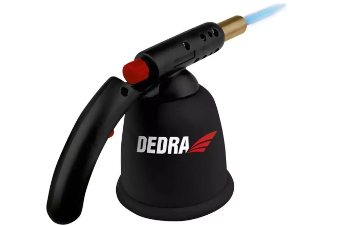 Lampa de lipit DEDRA31A010 + 3 BUTELII GAZ 190GR BERVAS [2]