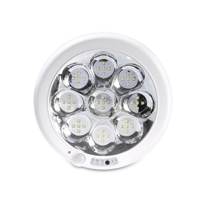 LAMPA PLAFON ROTUNDA CU SENZOR MISCARE SI ACUMULATOR [2]