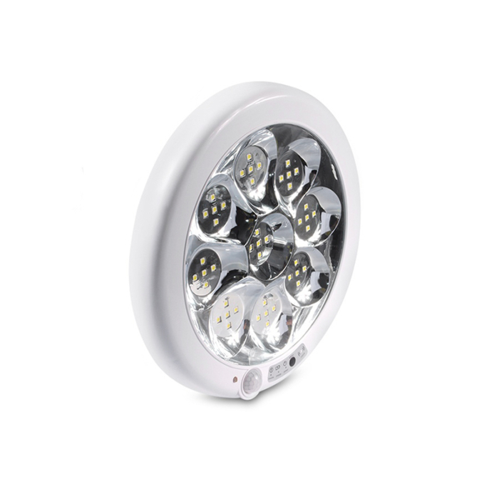 LAMPA PLAFON ROTUNDA CU SENZOR MISCARE SI ACUMULATOR [3]
