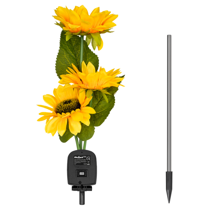 LAMPA SOLARA DECORATIVA FLOAREA SOARELUI REBEL [3]
