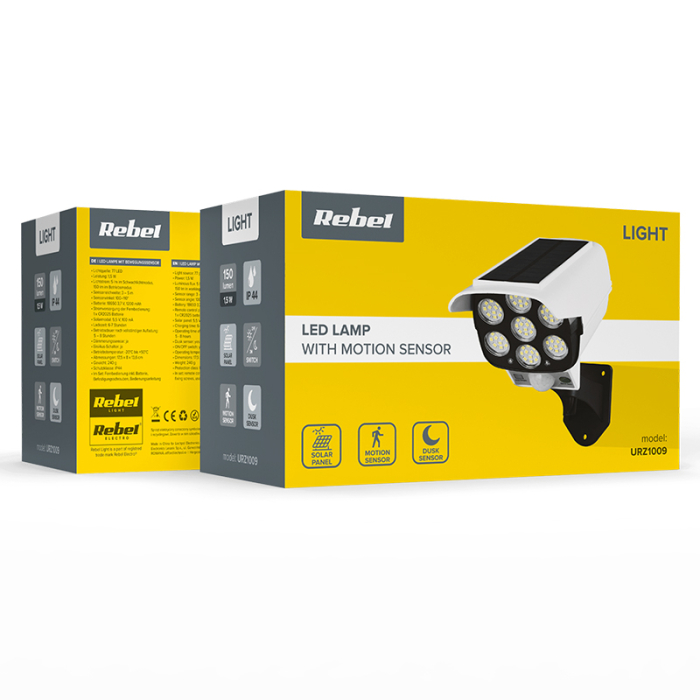 LAMPA SOLARA DUMMY CAMERA REBEL [10]
