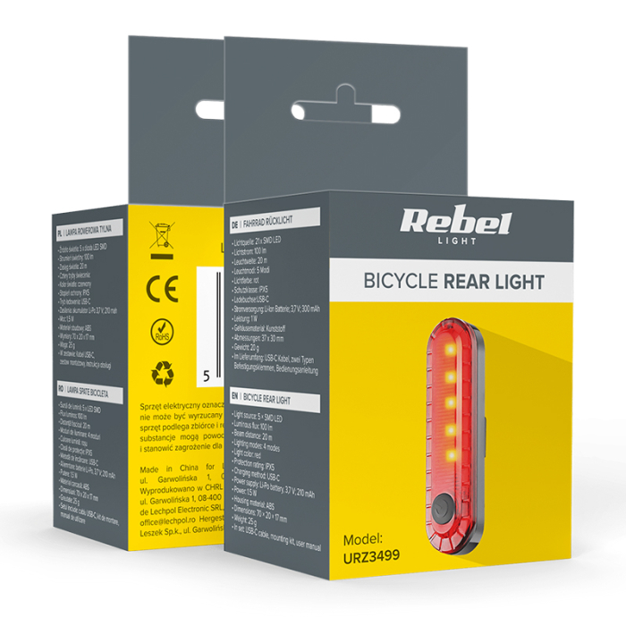 LAMPA SPATE BICICLETA REBEL [7]