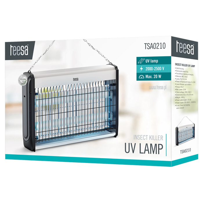 LAMPA UV ANTI INSECTE 2 X 10W TEESA [7]