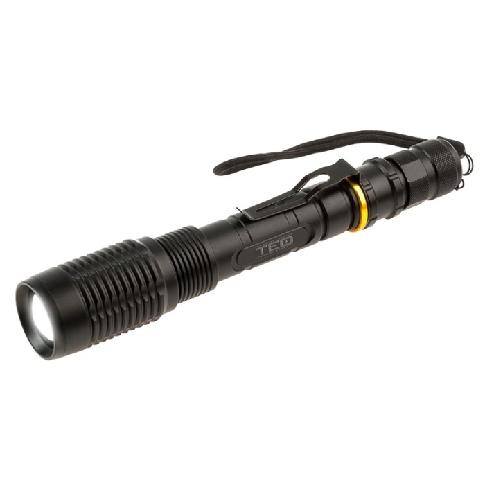 LANTERNA 10W ALUMINIU CU ACUMULATOR 2X 18650 [2]