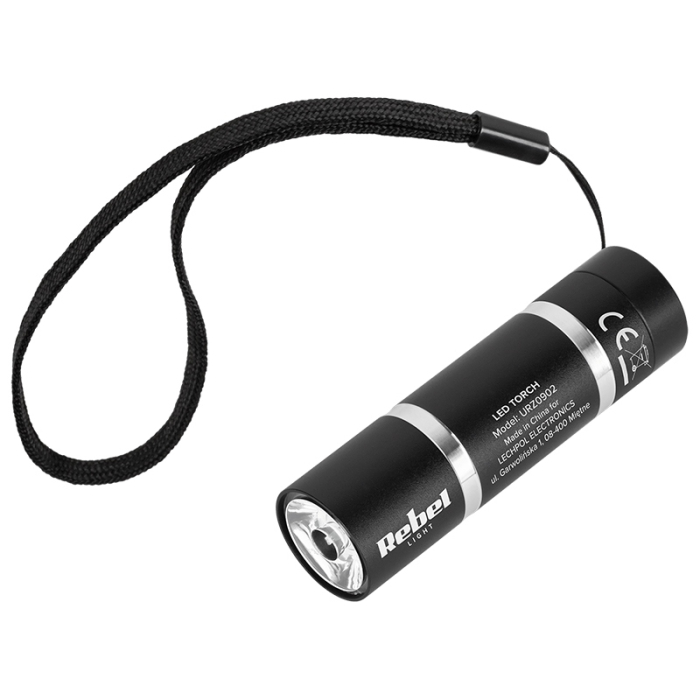 LANTERNA 1W ALUMINIU REBEL [2]