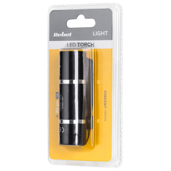 LANTERNA 1W ALUMINIU REBEL [3]