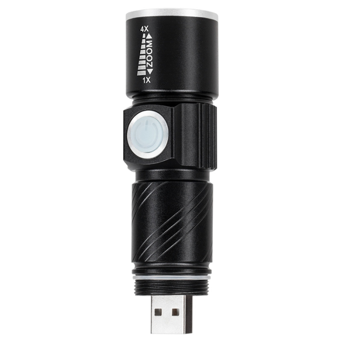 LANTERNA ALUMINIU LED 3W 3.7V 350MAH REBEL [3]