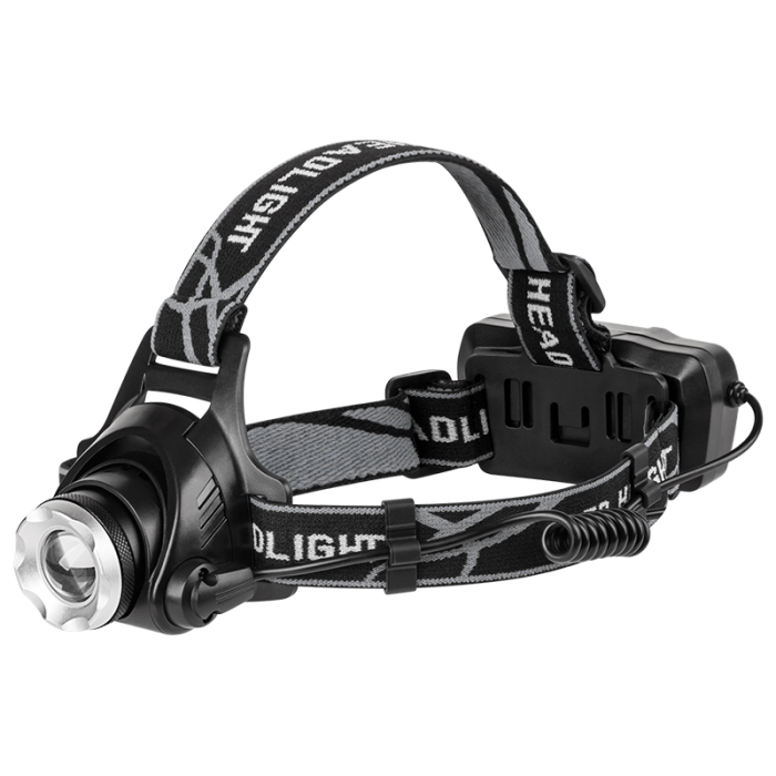 LANTERNA FRONTALA LED 10W 2X ACCU 300LM REBEL [2]