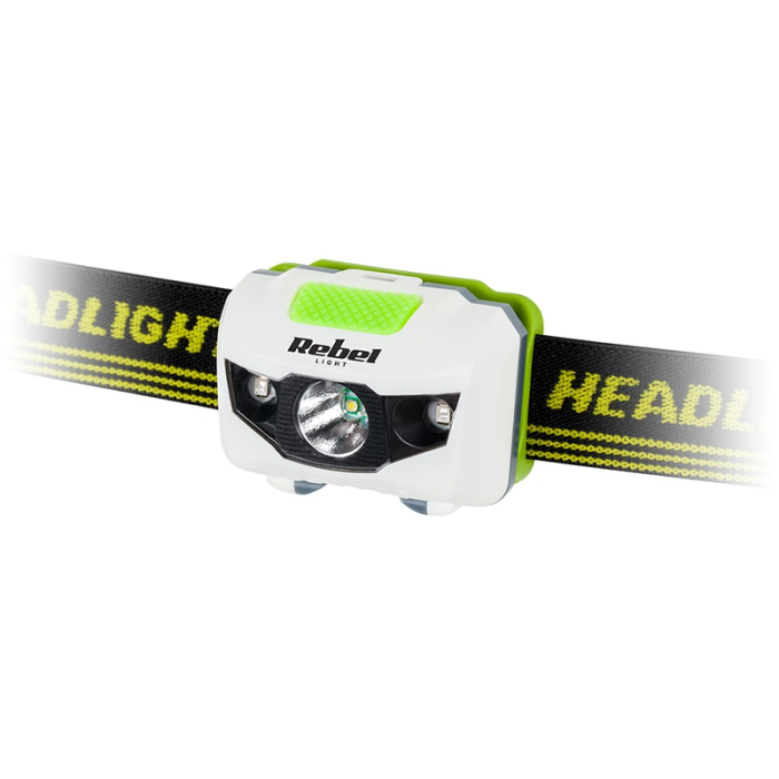 LANTERNA FRONTALA LED 3W 120LM REBEL [3]
