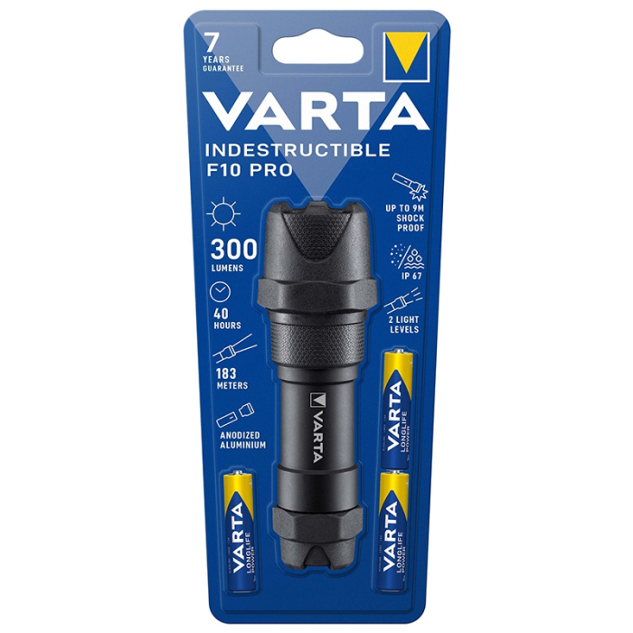 LANTERNA LED 6W INDESTRUCTIBLE F10 PRO VARTA [4]