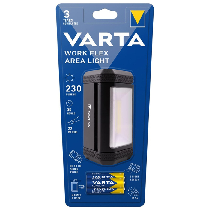 LANTERNA REFLECTOR LED WORK FLEX AREA LIGHT VARTA [5]