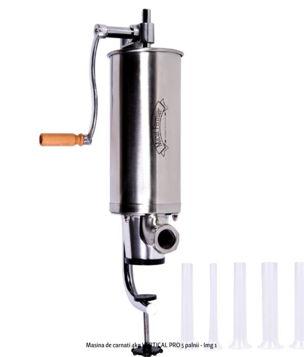Masina de carnati 4kg VERTICAL PRO 5 palnii [1]
