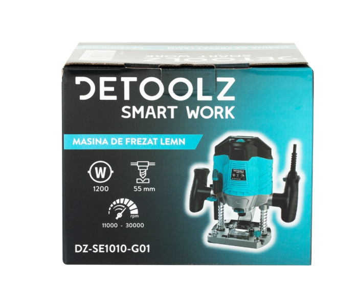 Masina de frezat lemn, Detoolz, 1200W 55mm, variator [2]