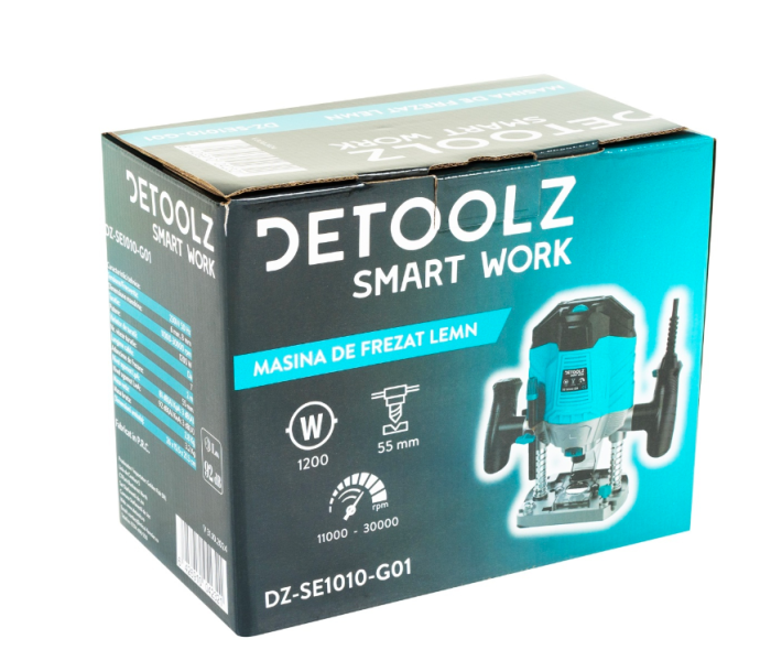 Masina de frezat lemn, Detoolz, 1200W 55mm, variator [3]