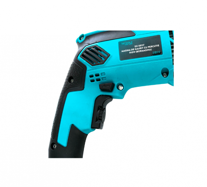 Masina de gaurit cu percutie 910W (bormasina) [6]