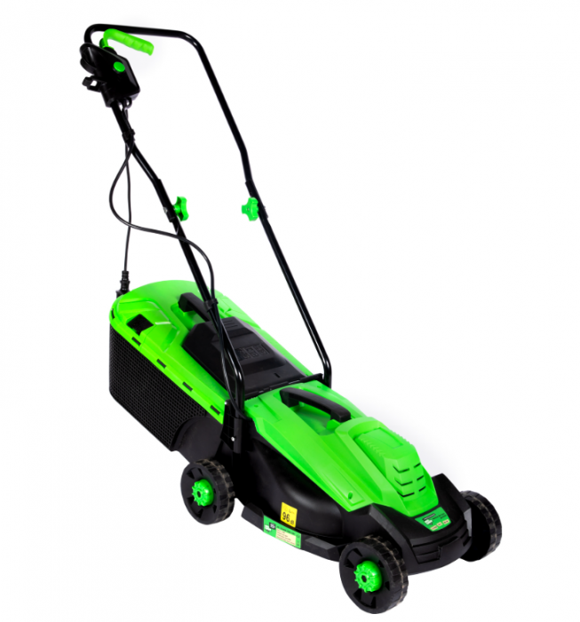 Mașină de tuns gazon Micul Fermier 1200W 32cm colector 30L [9]