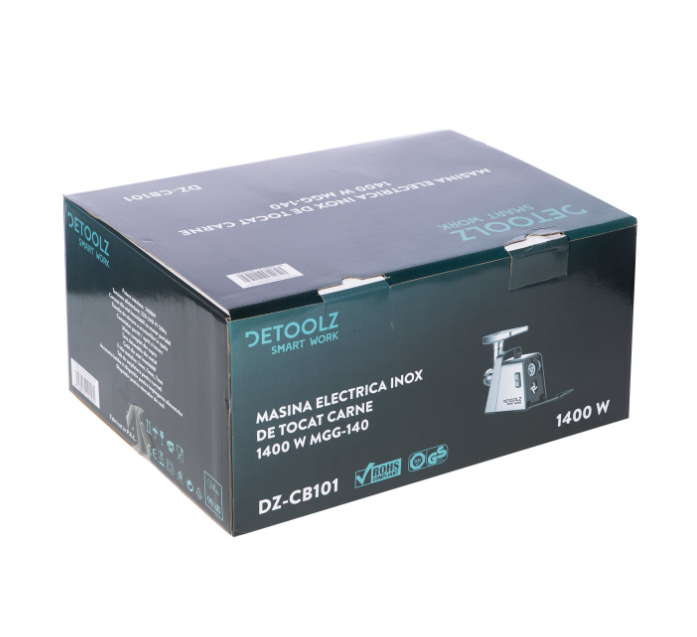 Masina electrica inox de tocat carne 1400W MGG-140  DZ-CB101 [3]