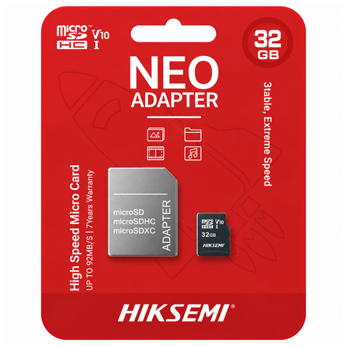 MICRO SD CARD 32GB CLASA 10 HIKSEMI [2]