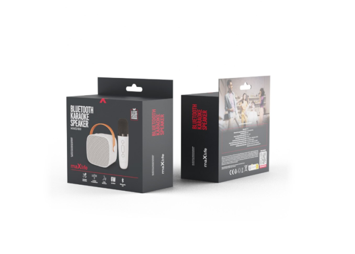 Microfon karaoke, difuzor portabil, Bluetooth [2]