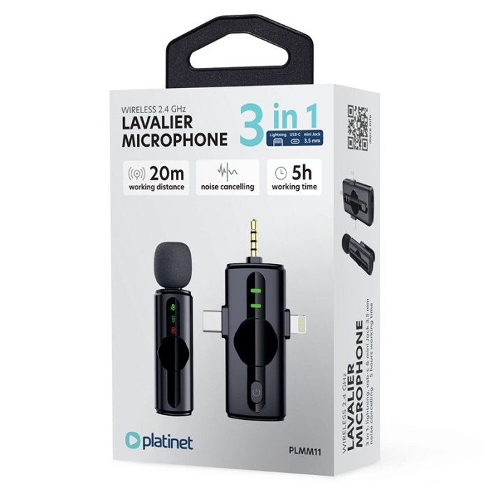 MICROFON LAVALIERA 3 IN 1 [8]